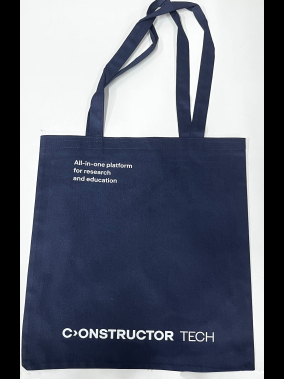 190gr Gabardin Pamuklu Renkli Kumaş Bez Çanta (35x40 cm) – 70 cm Askılı