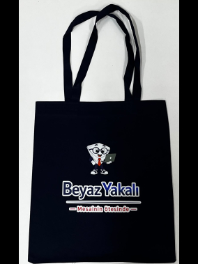 190gr Gabardin Pamuklu Renkli Kumaş Bez Çanta (35x40 cm) – 70 cm Askılı